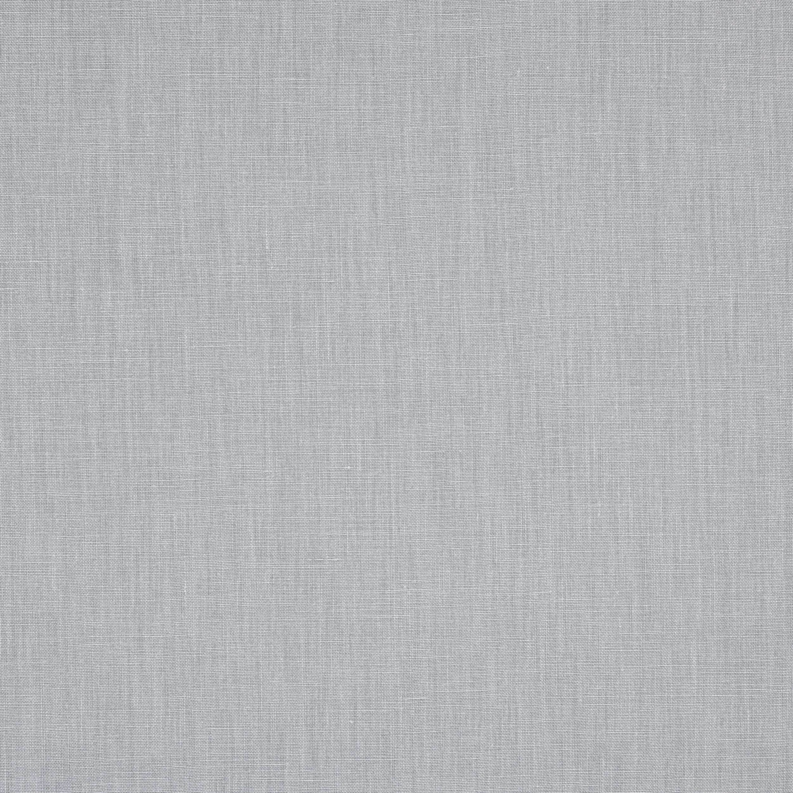 Pale aqua-grey plain linen swatch with a fine natural weave