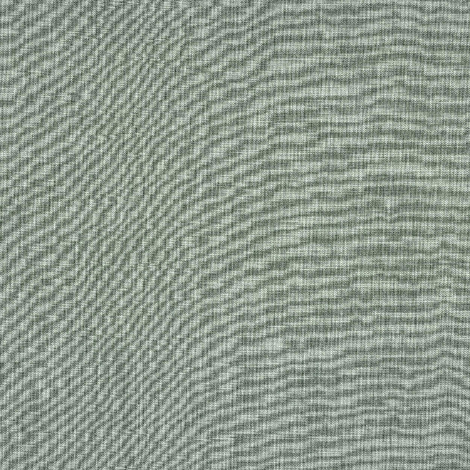 Soft sage-green linen swatch with a fine natural slub texture