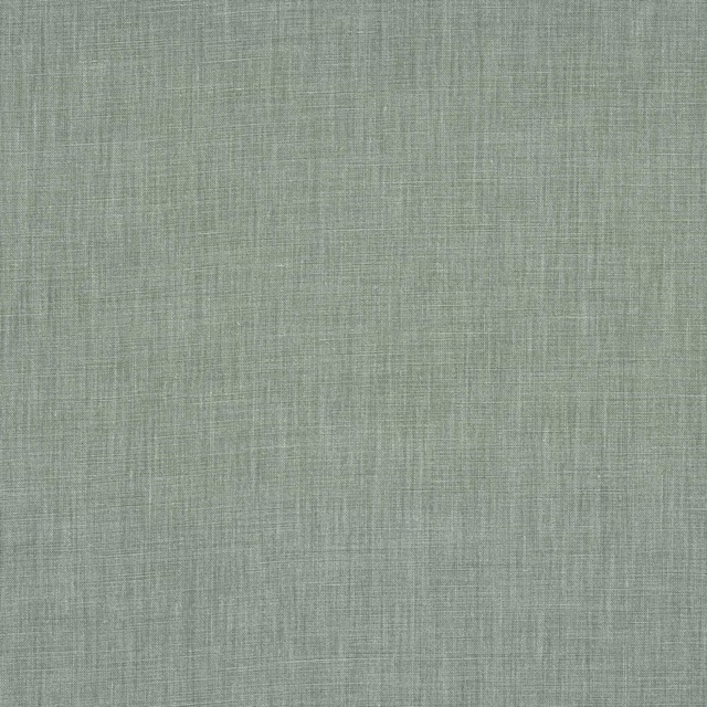 Soft sage-green linen swatch with a fine natural slub texture