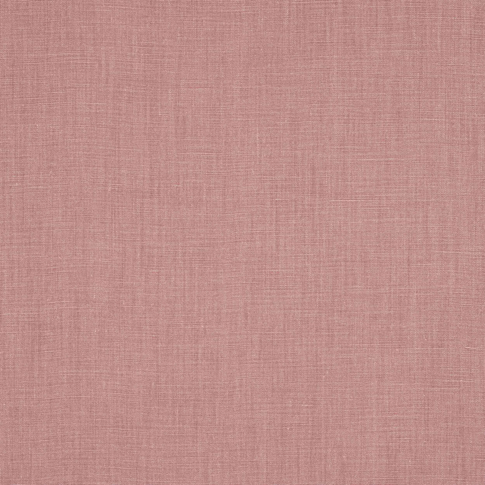 Soft dusty rose linen plain weave with fine natural slubbing