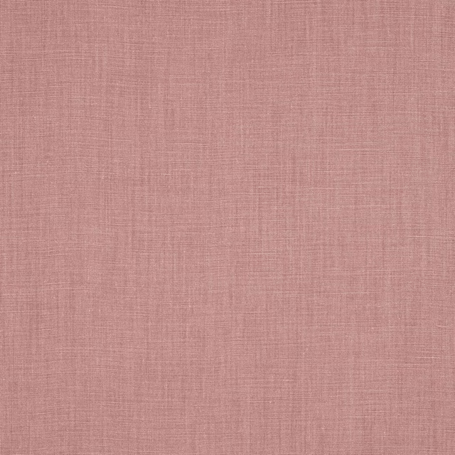 Soft dusty rose linen plain weave with fine natural slubbing