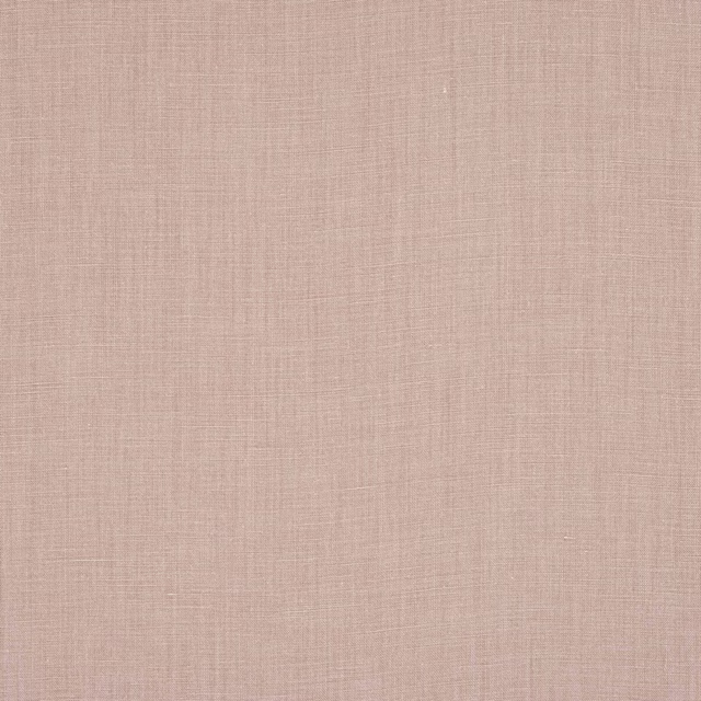 Soft plaster pink plain linen with a fine natural weave texture