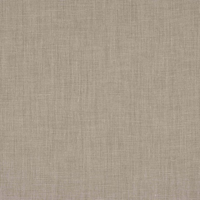 Soft sand-beige plain linen swatch with a dry, natural weave