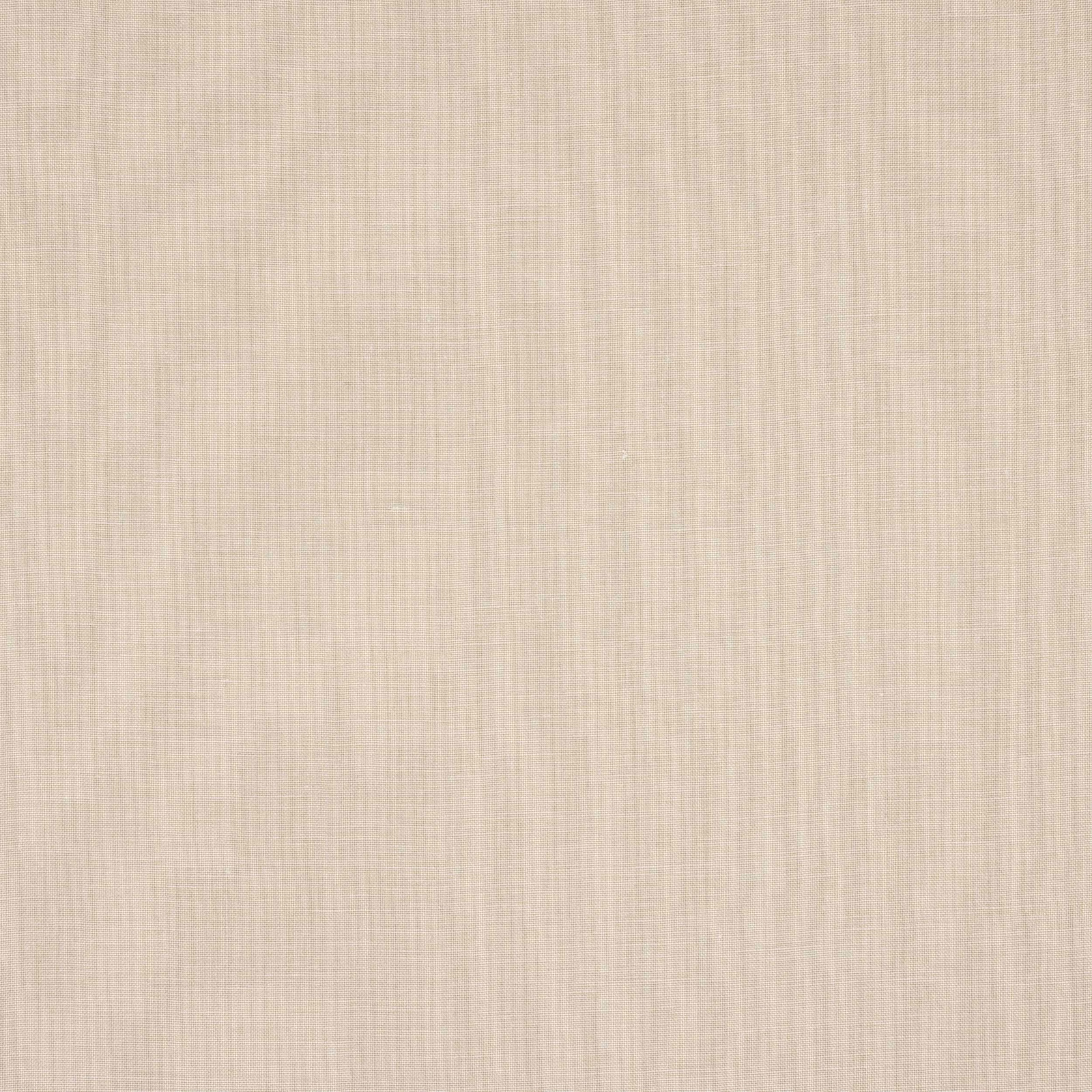 Pale straw-cream linen plain weave fabric swatch with subtle texture
