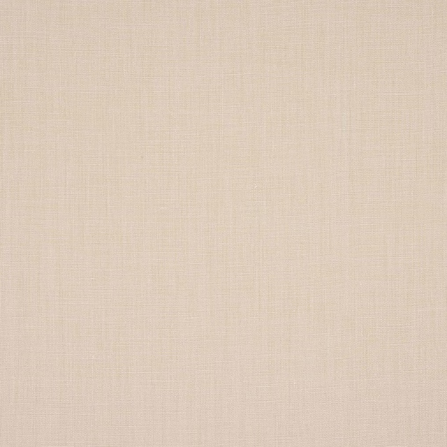 Pale straw-cream linen plain weave fabric swatch with subtle texture