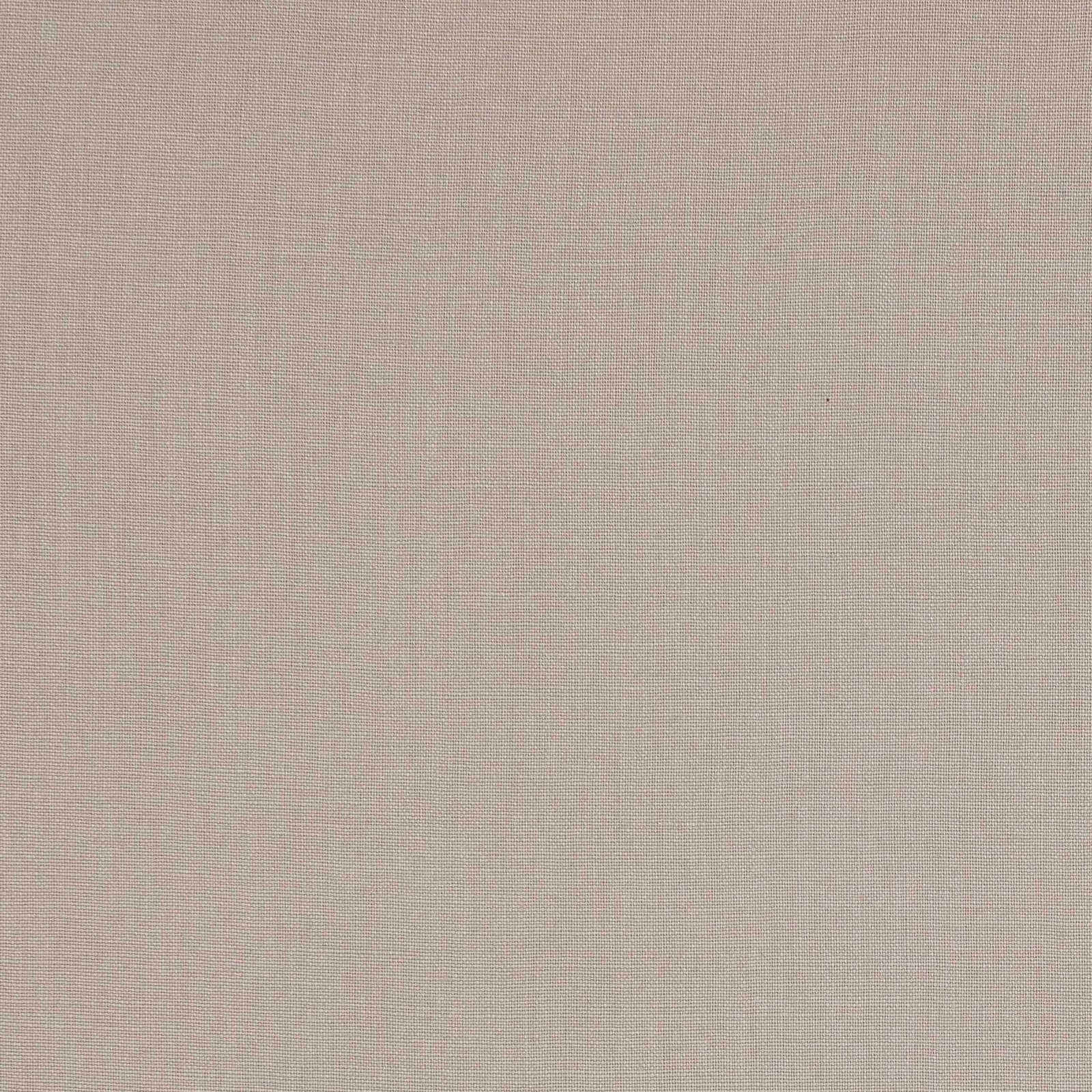 Close-up of soft bone-coloured plain linen weave with a natural matte texture.