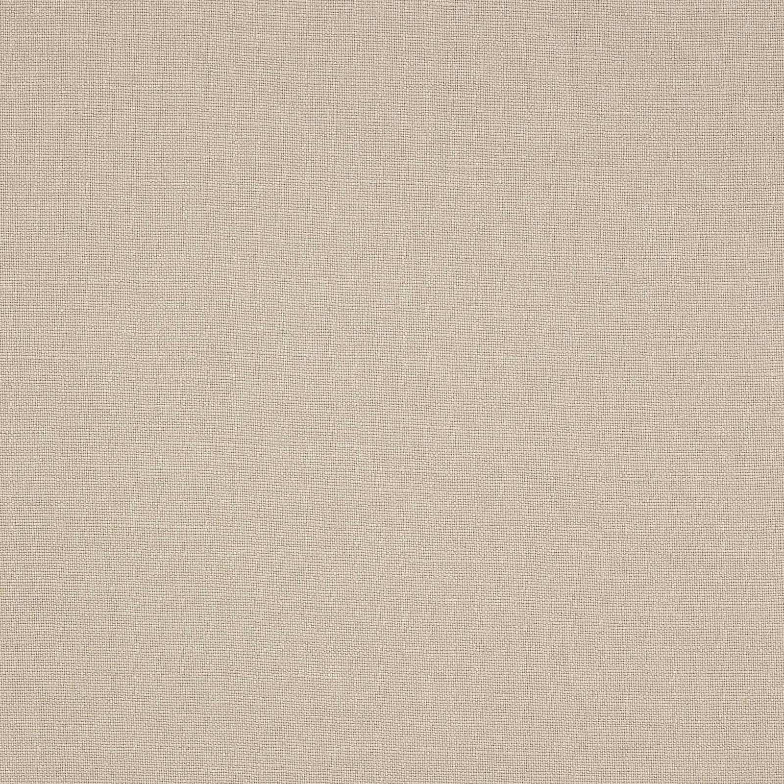 Soft warm beige linen swatch with a fine plain weave and subtle clay undertone