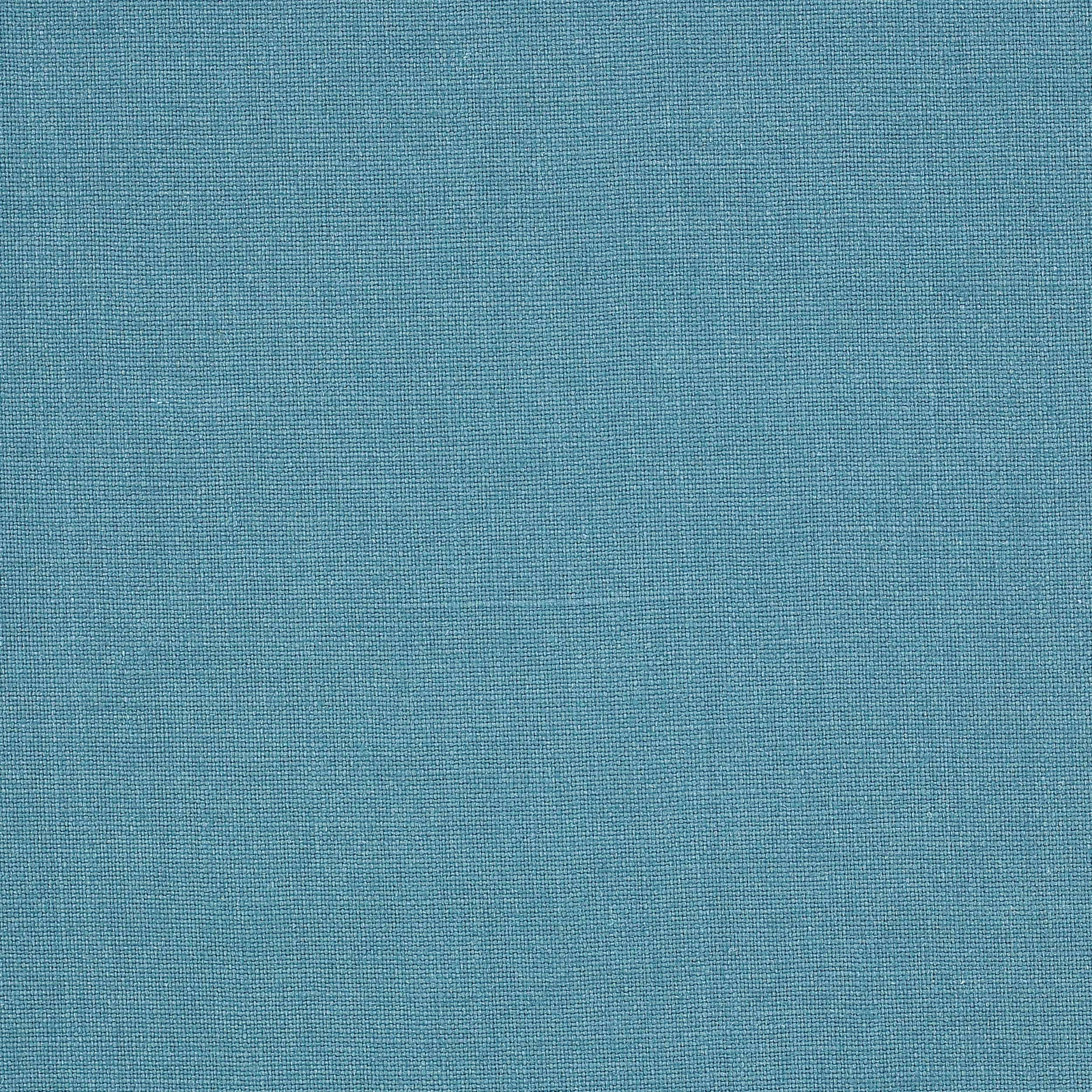 Close-up of dark muted teal linen with a fine plain weave