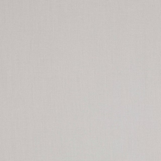Pale dove grey plain-woven linen fabric with a fine natural texture
