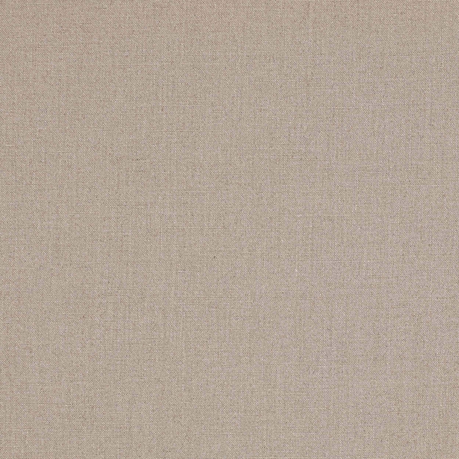 Soft flax-beige plain linen fabric with a fine, natural weave