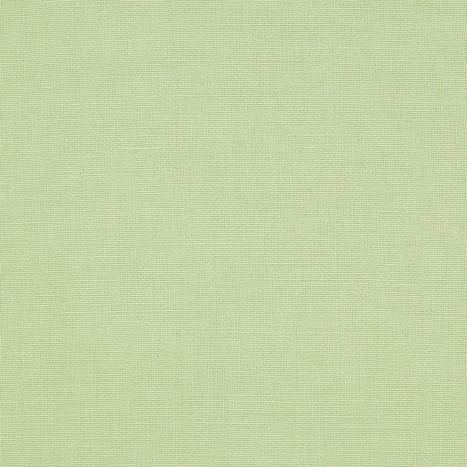 Pale mint green linen plain weave swatch with fine textured slubs