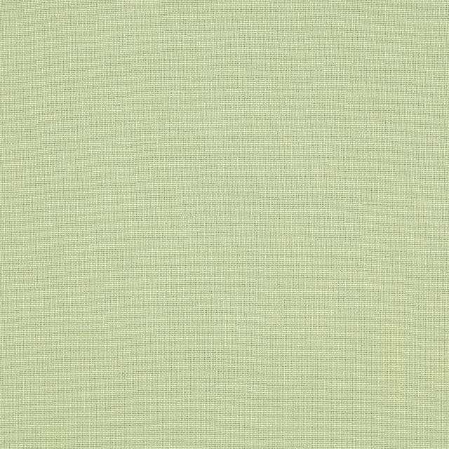 Pale mint green linen plain weave swatch with fine textured slubs