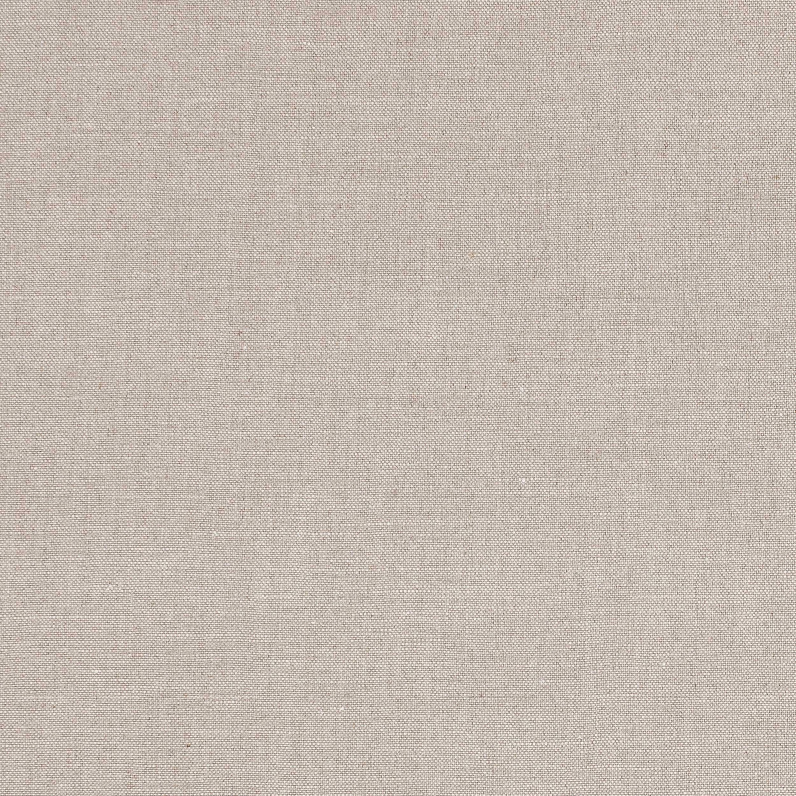 Close-up of warm oatmeal linen with fine natural slub and plain weave