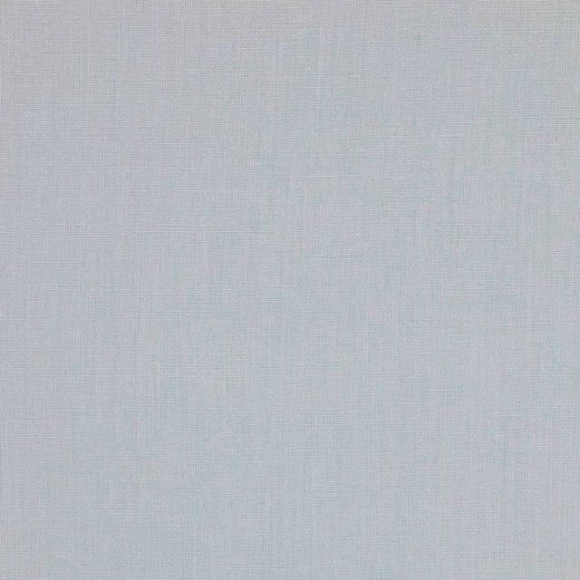 Pale aqua plain-woven linen swatch with subtle natural slub texture