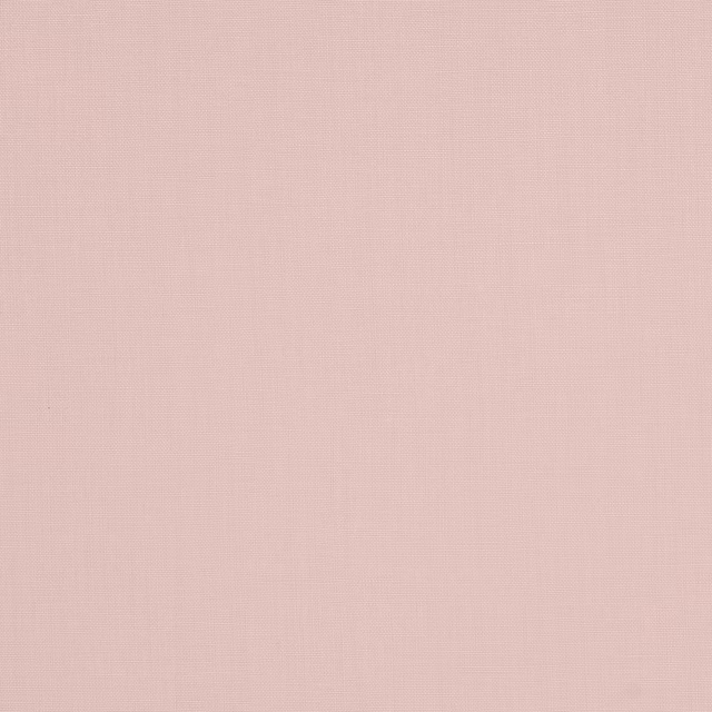 Pale blush pink linen fabric with a fine, even plain weave