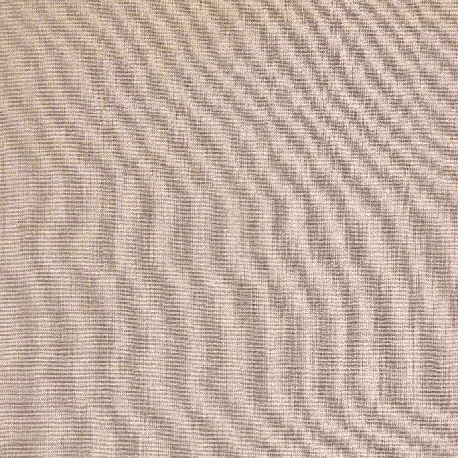 Soft sand beige plain-woven linen fabric with a fine natural texture