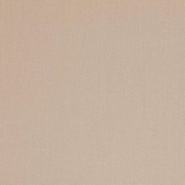 Soft sand beige plain-woven linen fabric with a fine natural texture