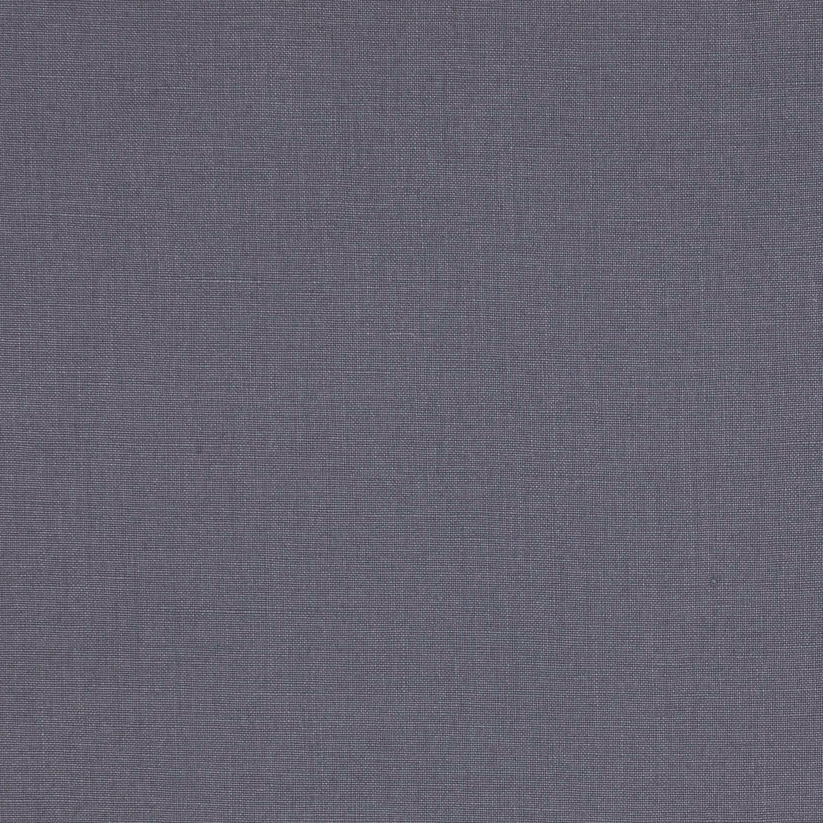 Close-up of a plain smoke-grey linen fabric with fine woven texture
