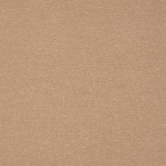 Soft warm beige plain weave fabric with a fine mottled texture