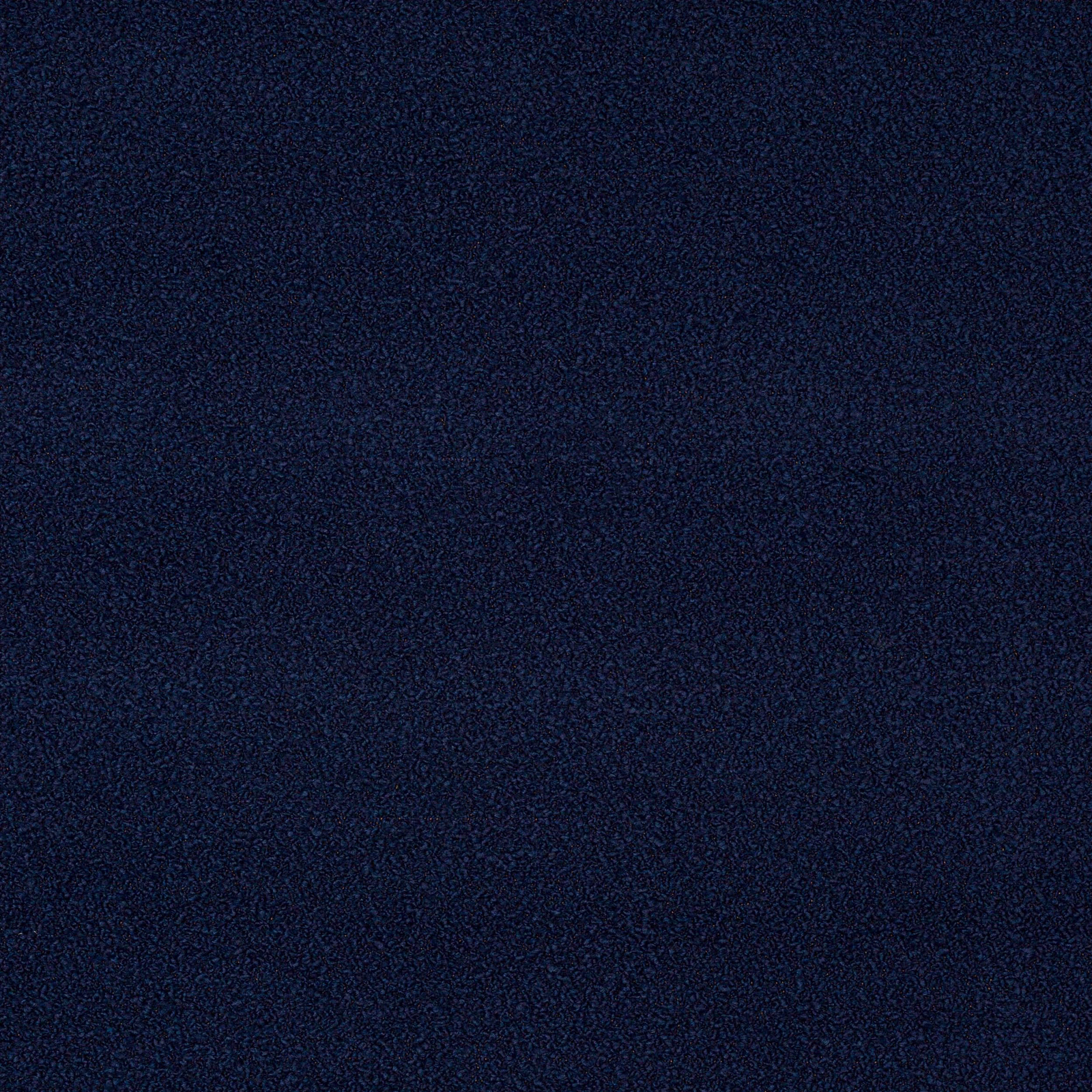 Close-up of deep navy plain-woven fabric with a fine matte texture