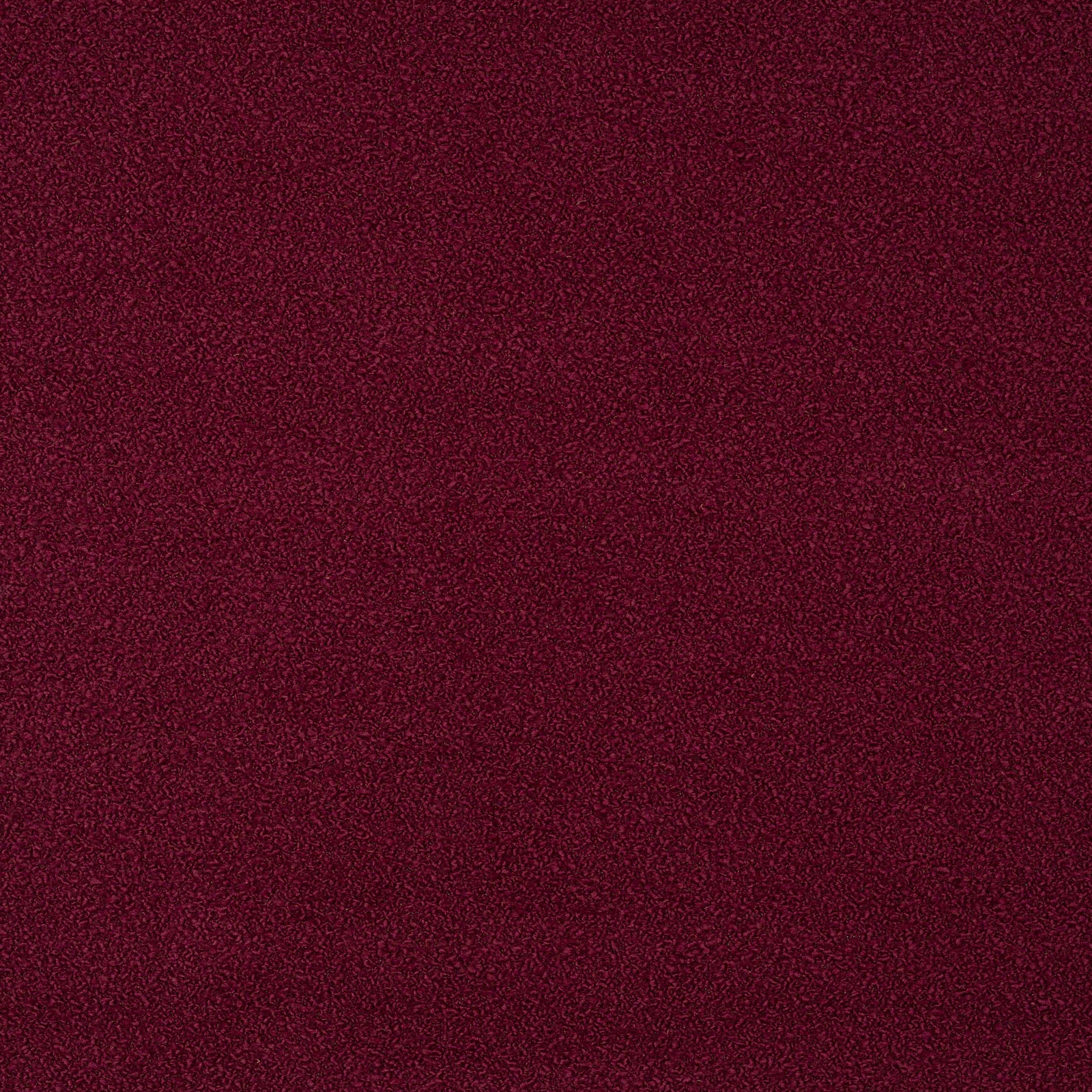 Deep prune berry plain-woven fabric with a fine textured surface