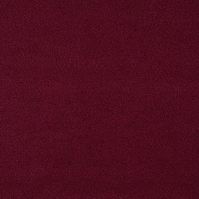 Deep prune berry plain-woven fabric with a fine textured surface