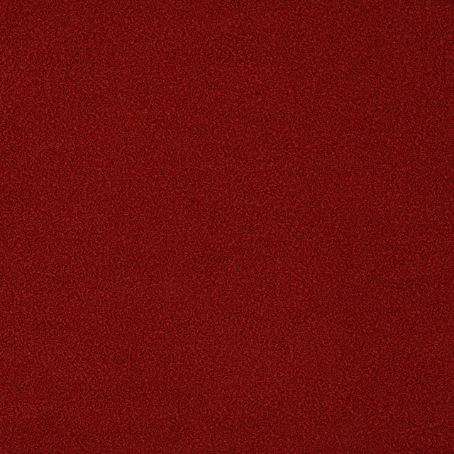 Deep terracotta plain-woven fabric with a fine speckled texture