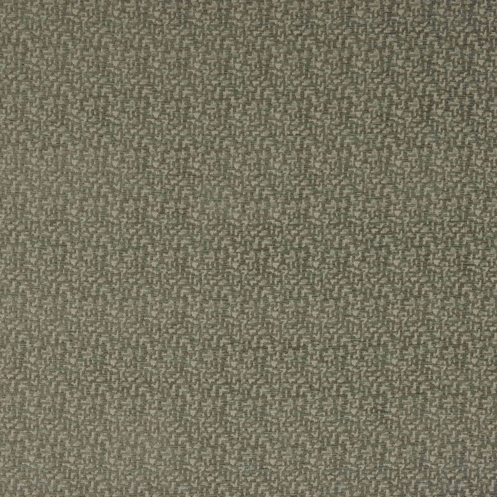 Muted aqua-green textured woven fabric swatch with small-scale pattern