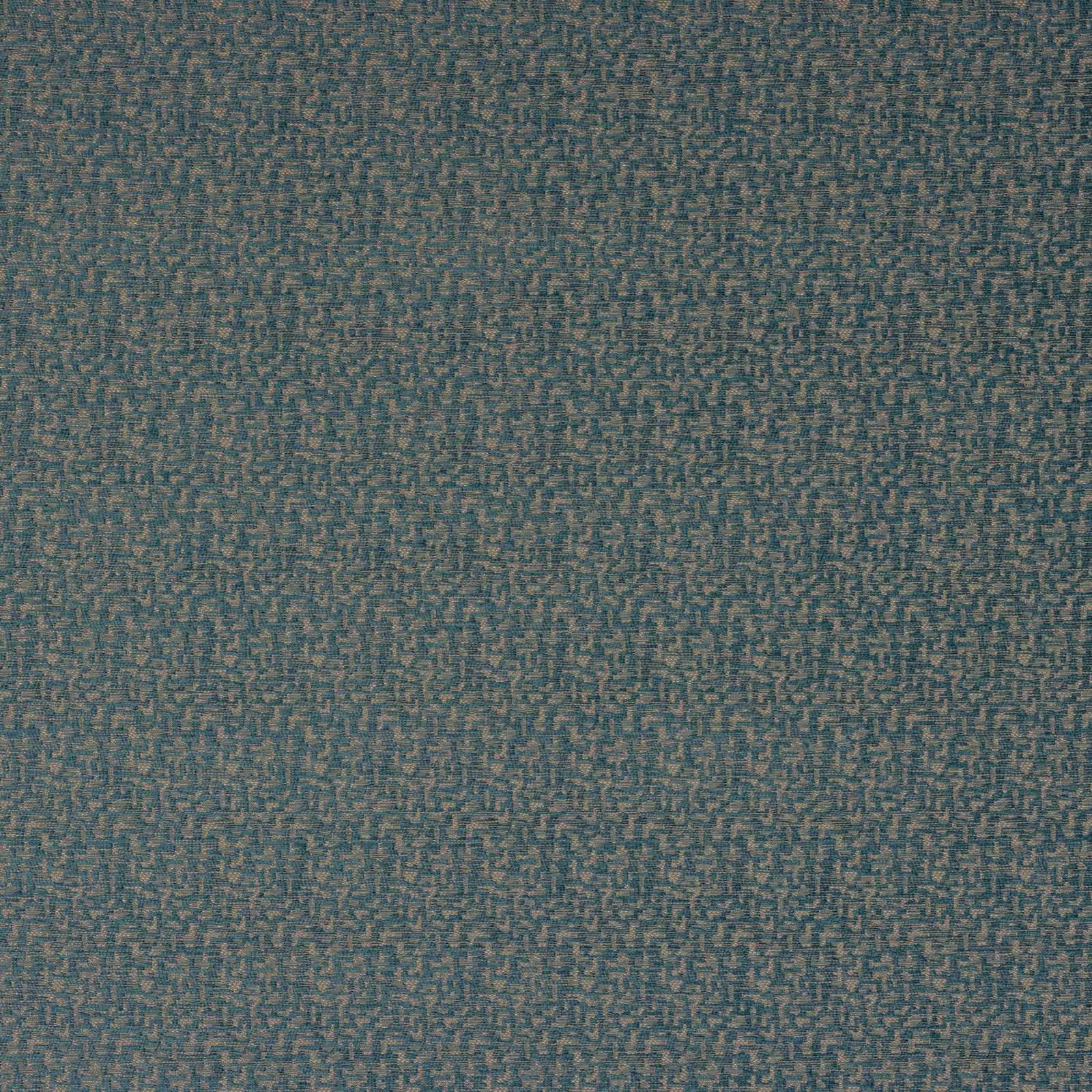 Muted teal-blue textured fabric with fine speckled weave