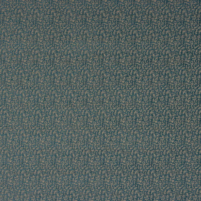 Muted teal-blue textured fabric with fine speckled weave