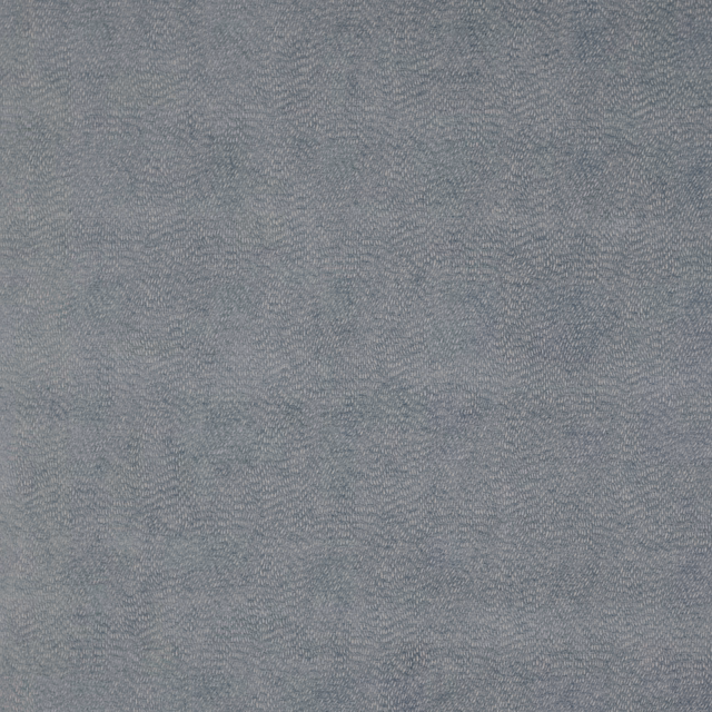 Soft blue-grey textured fabric swatch with a subtle rippled weave