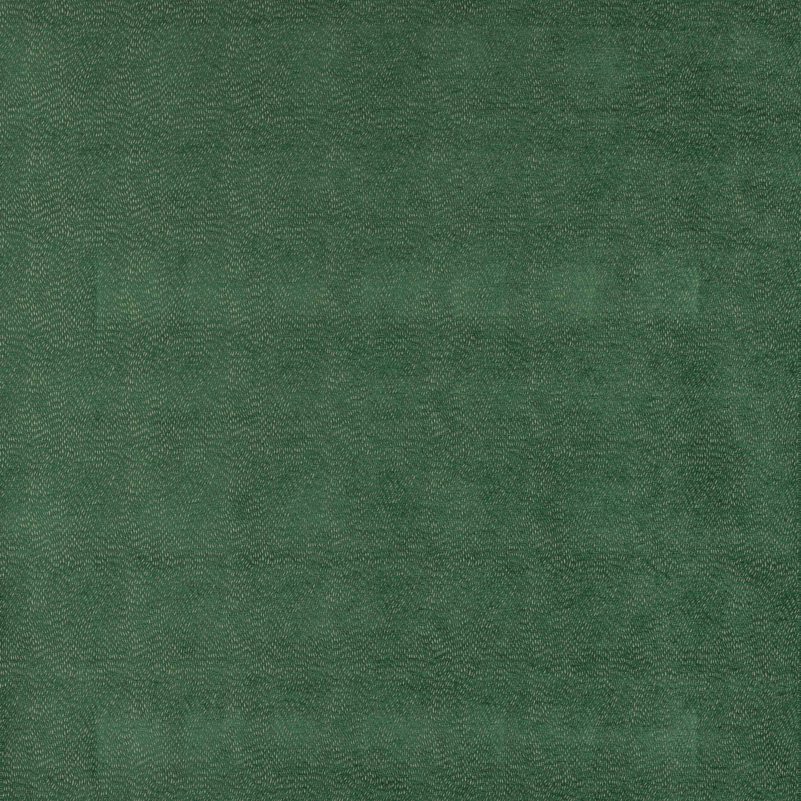 Emerald green woven fabric with subtle mottled texture and soft sheen