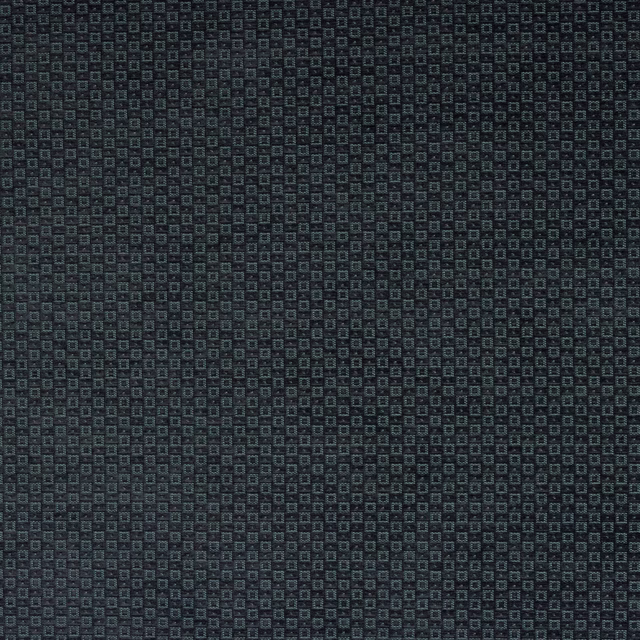 Dark midnight blue geometric fabric with tiny square weave texture