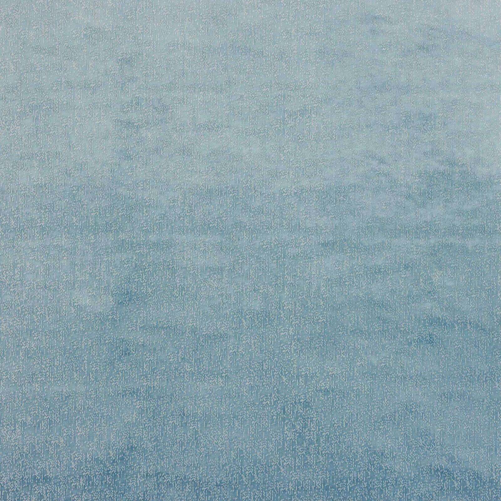 Soft misty blue woven fabric with a lightly mottled texture