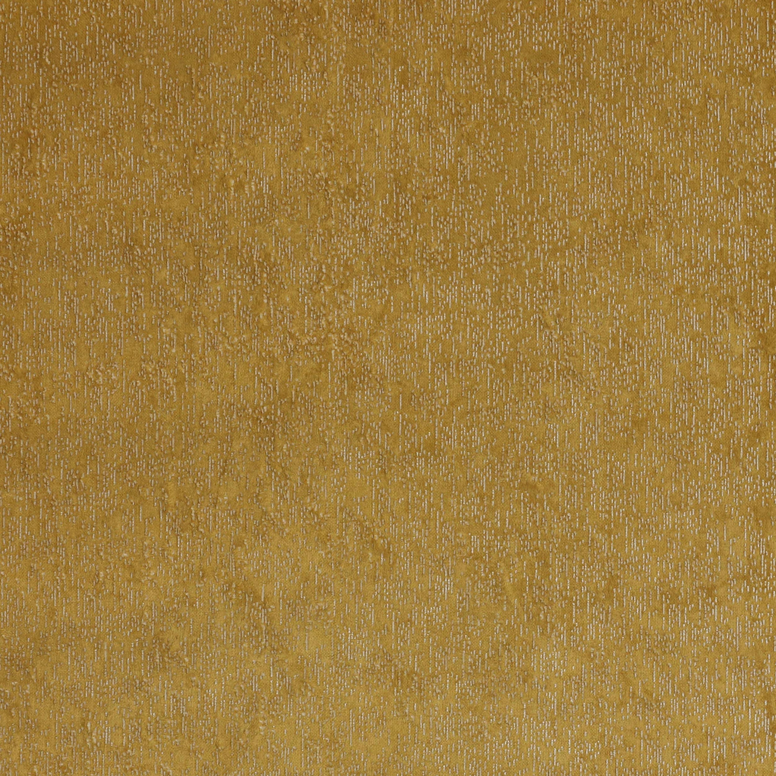 Warm gold textured fabric with fine vertical speckling and soft sheen