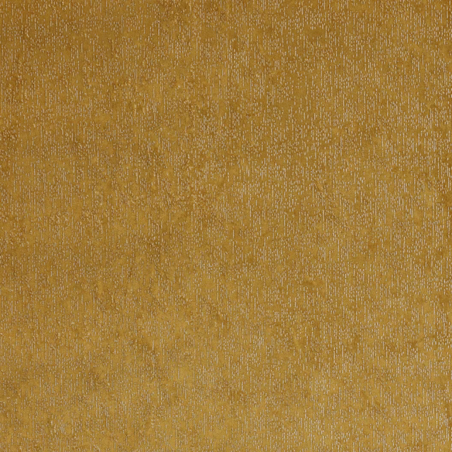 Warm gold textured fabric with fine vertical speckling and soft sheen
