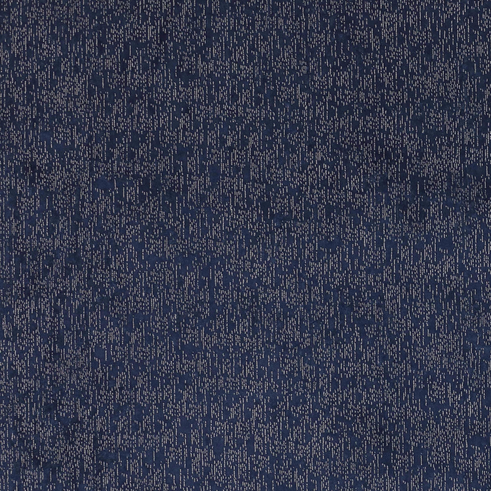 Dark indigo textured fabric with fine pale speckling