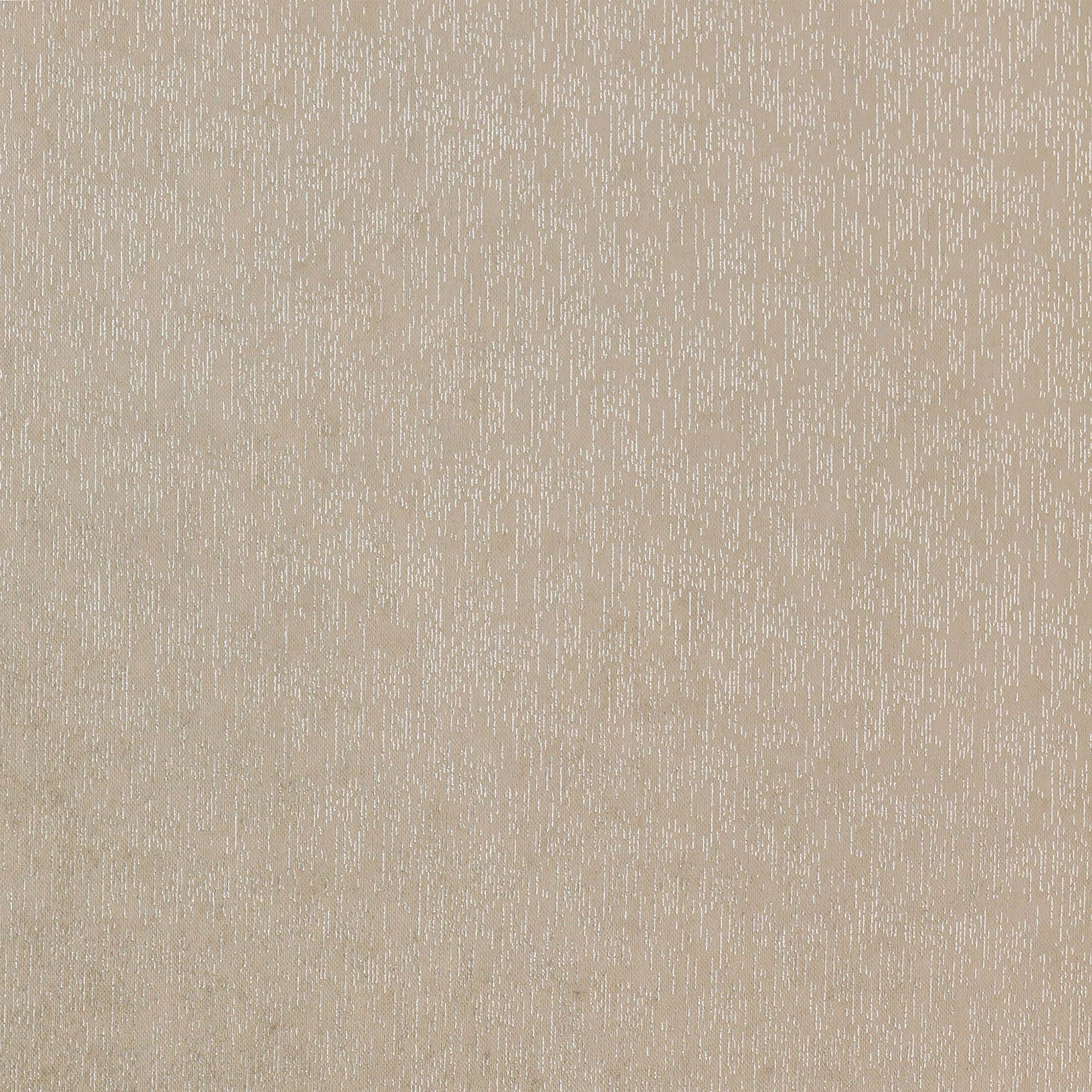 Soft warm taupe textured fabric with fine vertical flecked striations