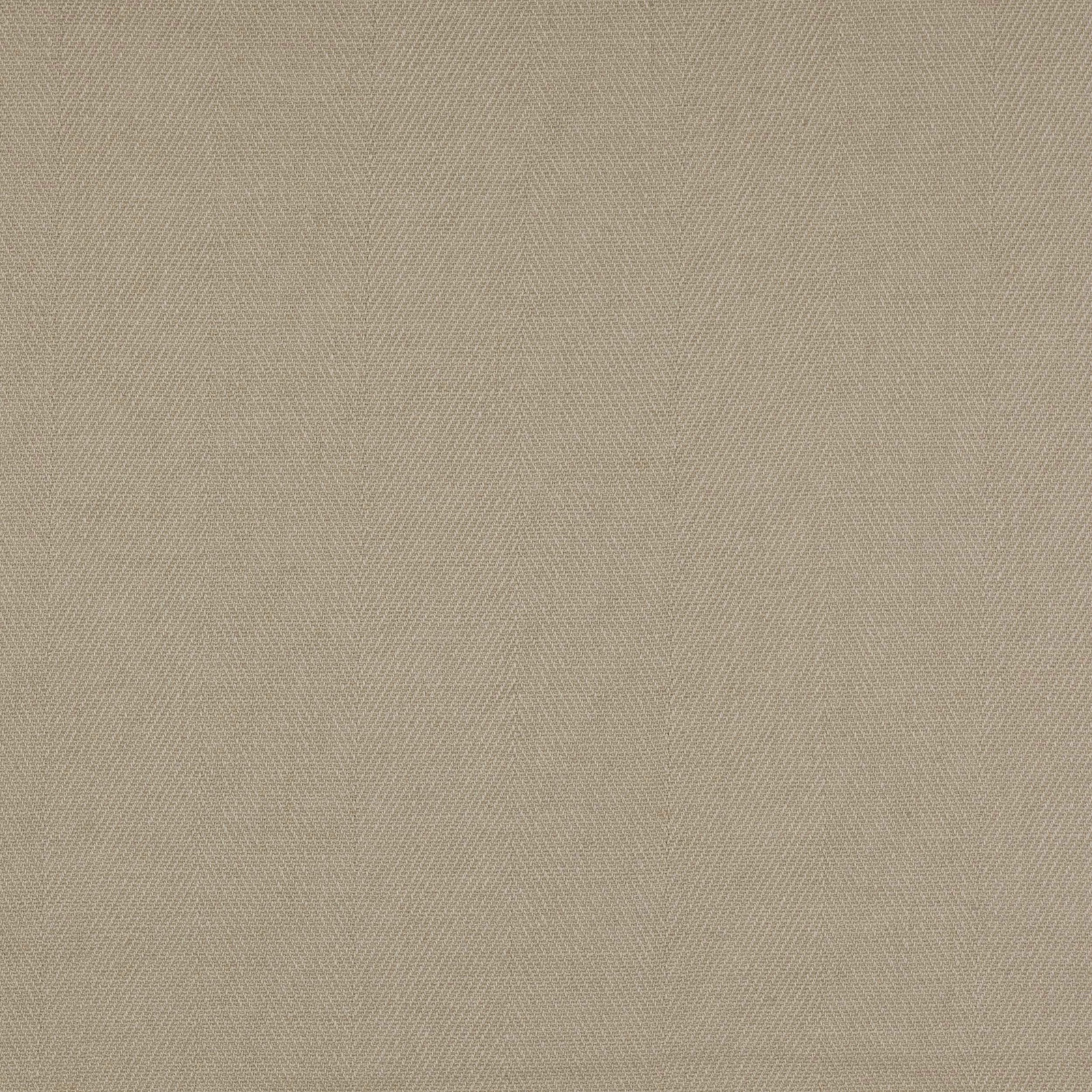Warm bone-beige checked fabric with a soft linen-cotton weave