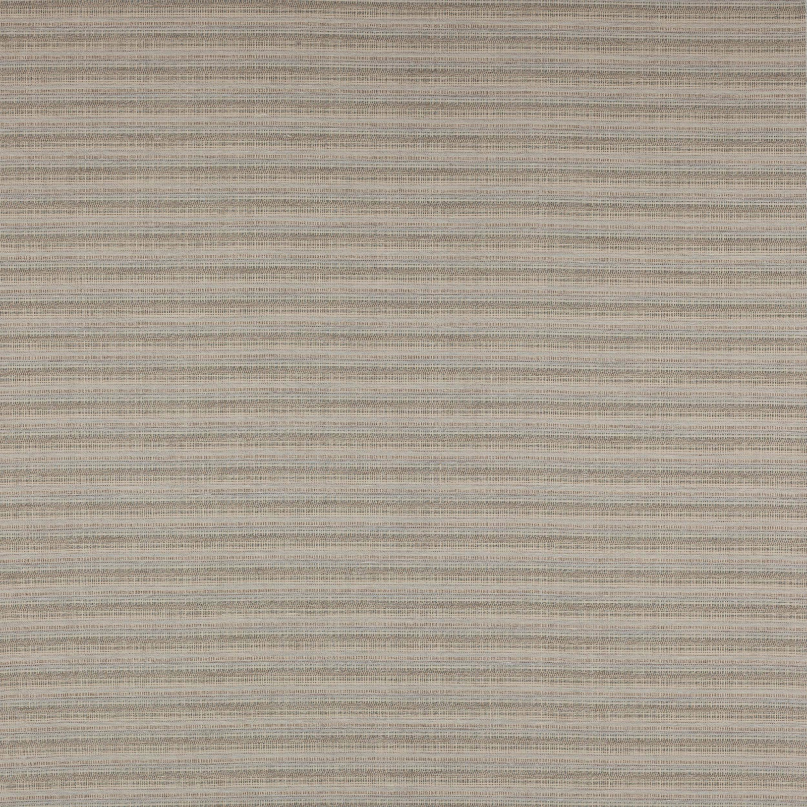 Close-up of muted old blue striped woven fabric with fine horizontal texture