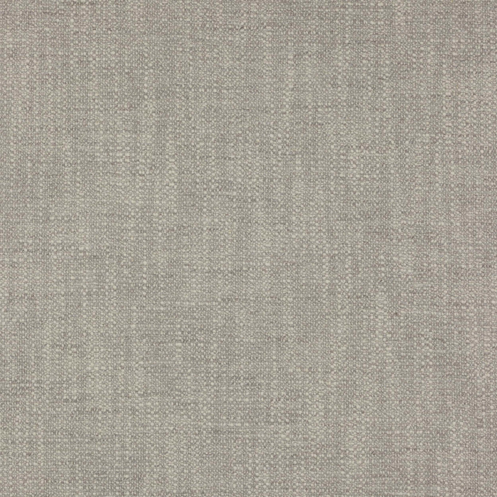 Close-up of a soft silver-grey woven fabric with fine speckled texture