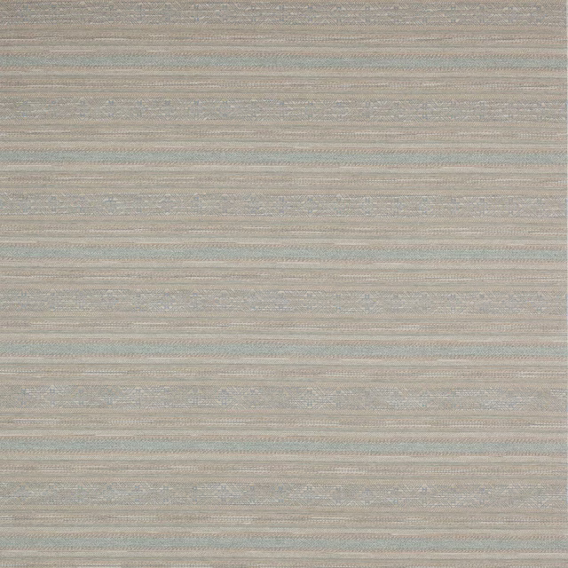 Pale dusty blue striped fabric with soft neutral horizontal texture