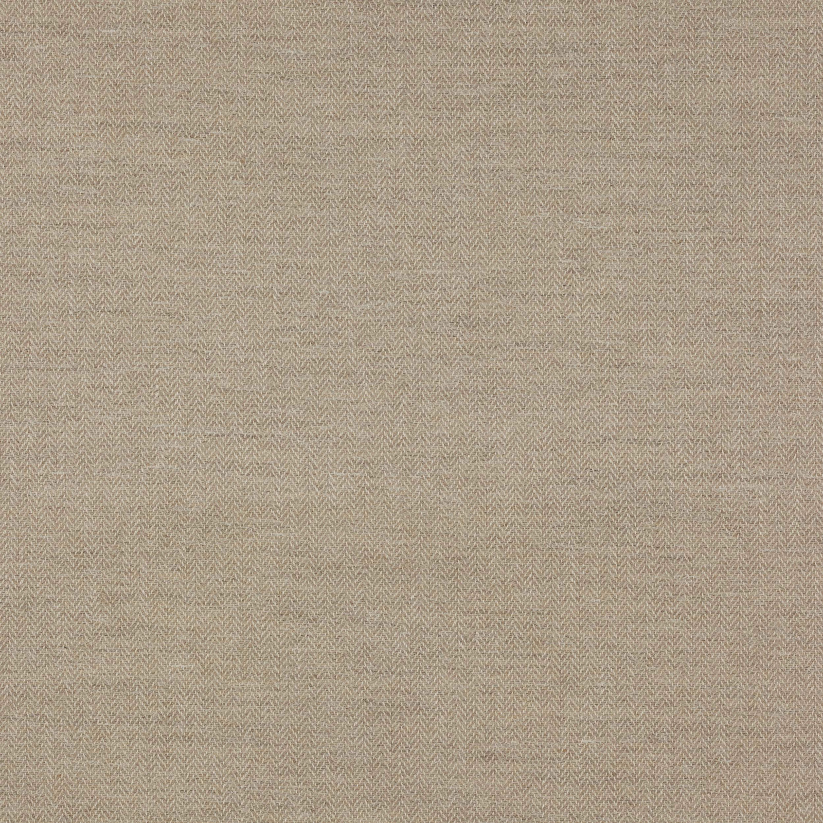 Warm beige clay fabric swatch with a fine herringbone check weave