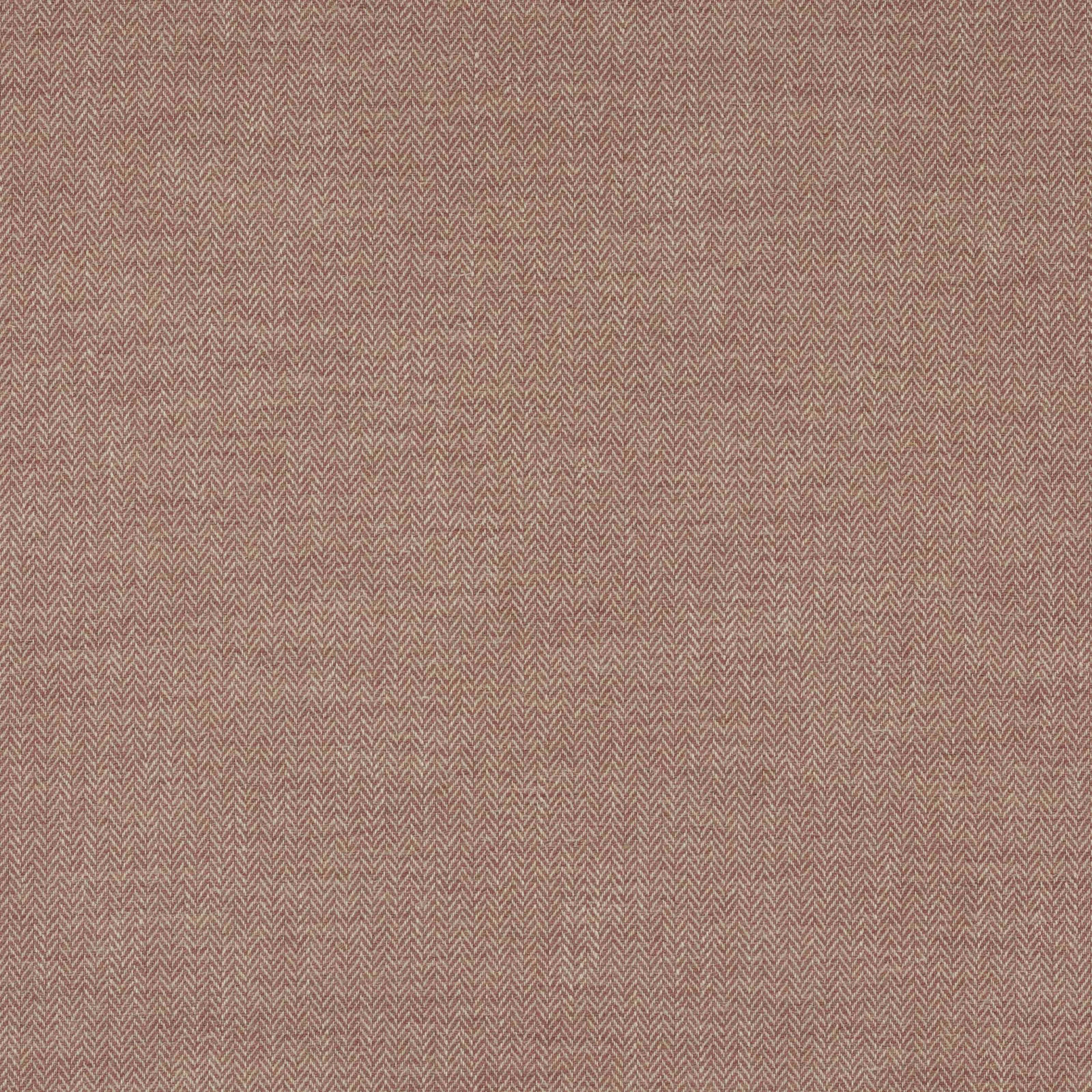 Muted old pink herringbone woven fabric with fine diagonal texture