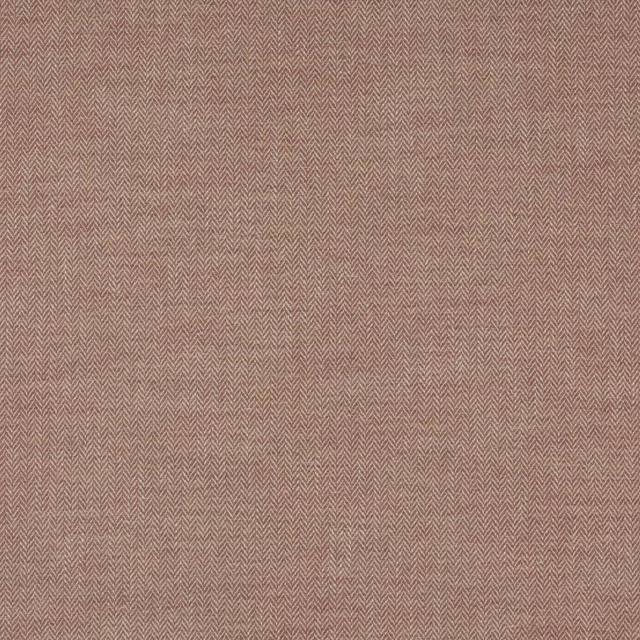 Muted old pink herringbone woven fabric with fine diagonal texture