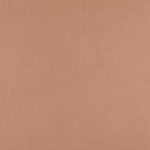 Solid soft brick terracotta wool fabric swatch with fine matte weave