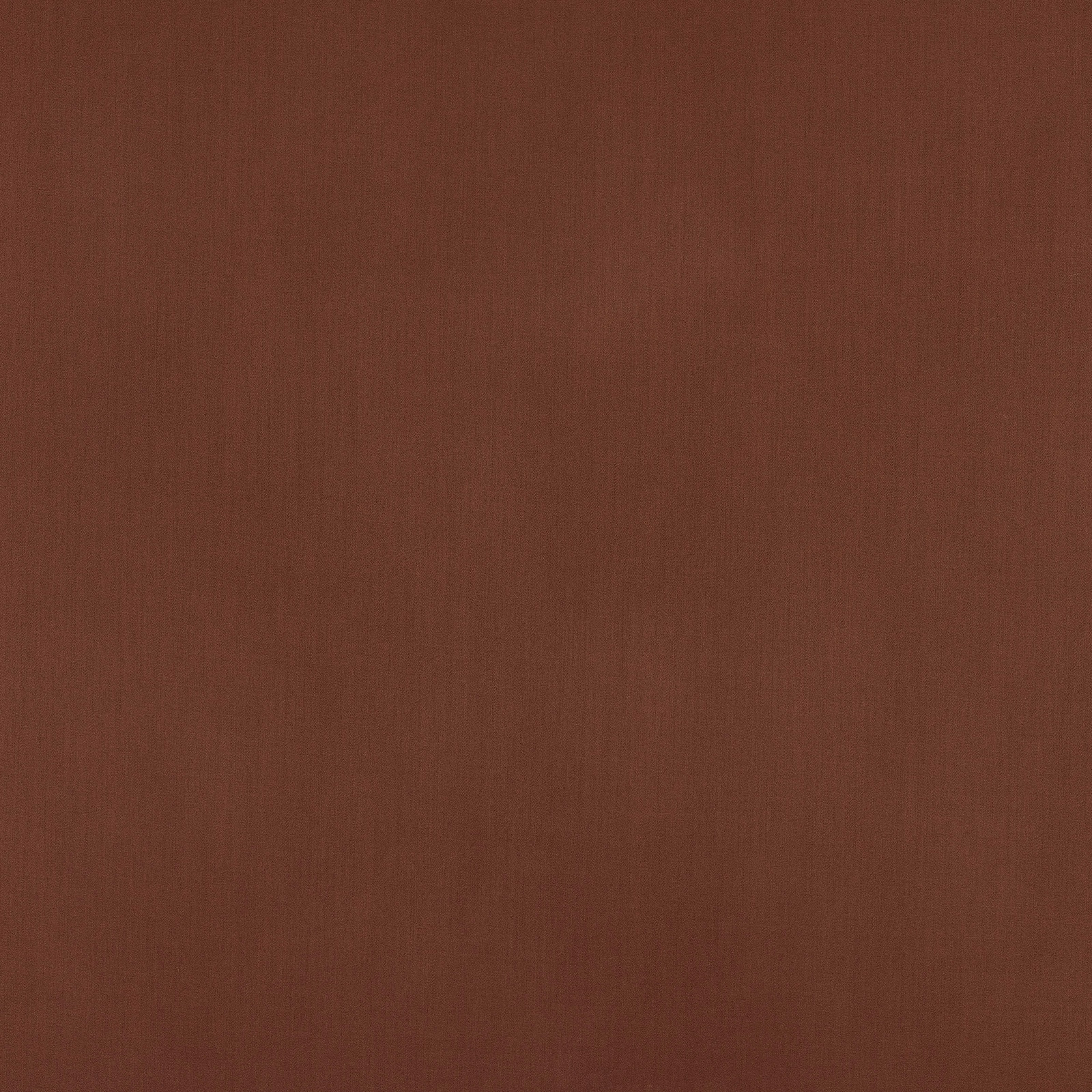 Solid deep chestnut brown wool swatch with a fine, matte woven texture