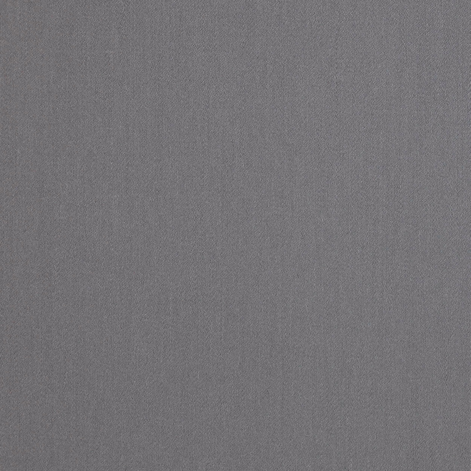 Plain charcoal grey wool fabric swatch with a fine matte weave