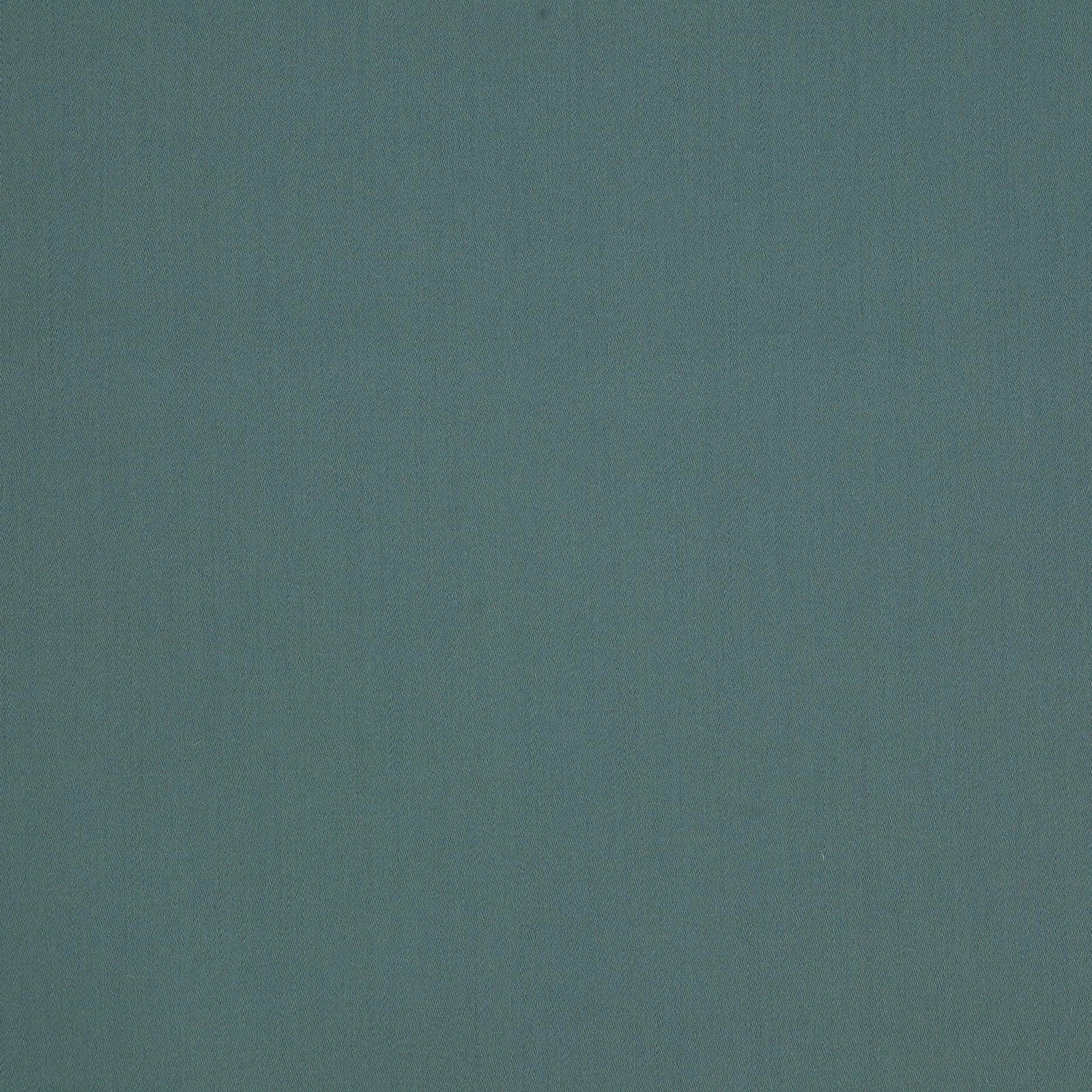 Plain muted blue-green wool swatch with a smooth matte finish