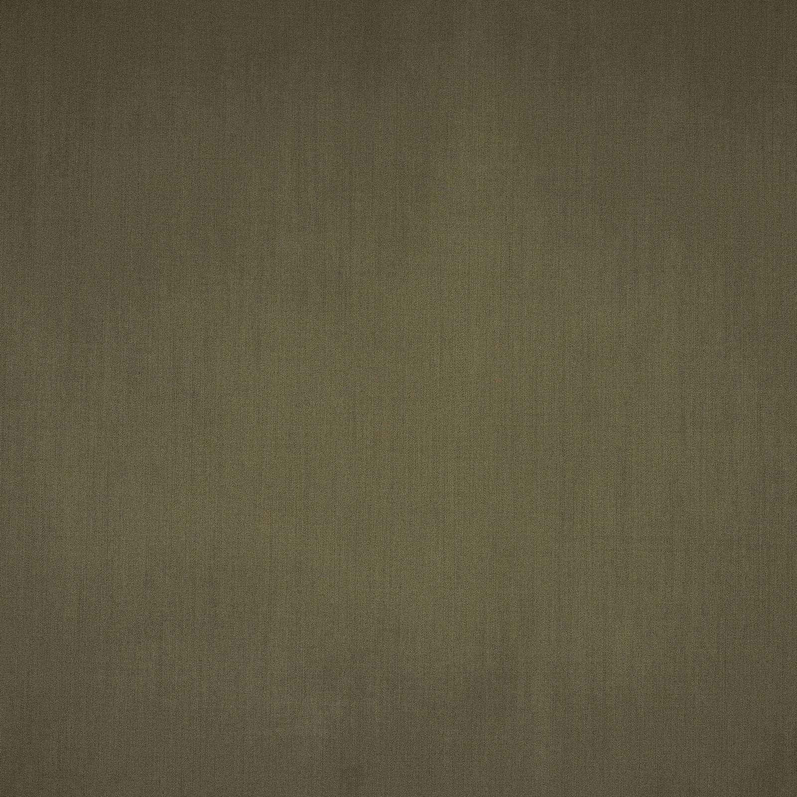 Close-up of plain deep olive wool fabric with a soft, matte texture